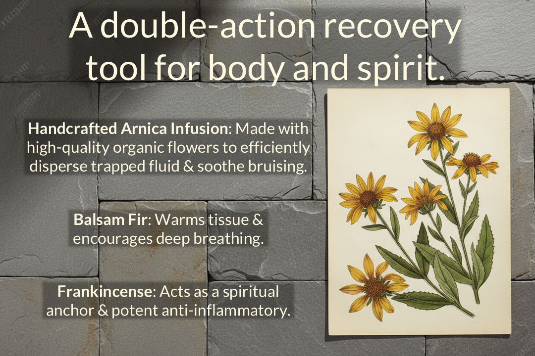 Arnica Infused Oil with Balsam Fir & Frankincense