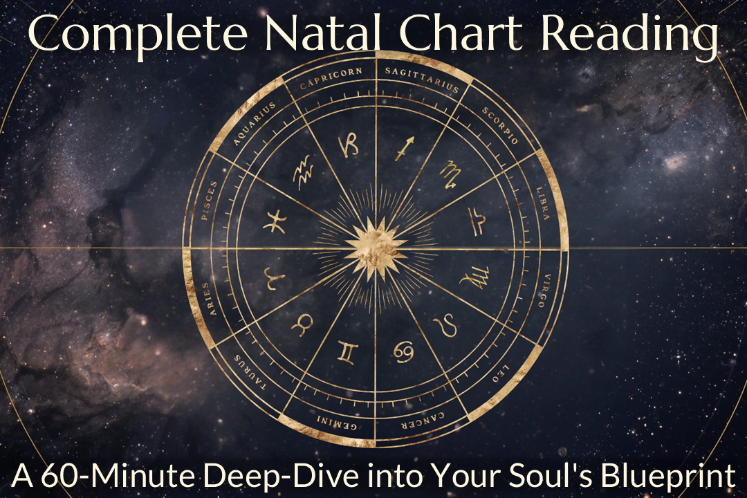 Complete Natal Chart Reading – 60-Minute Deep Astrological Analysis