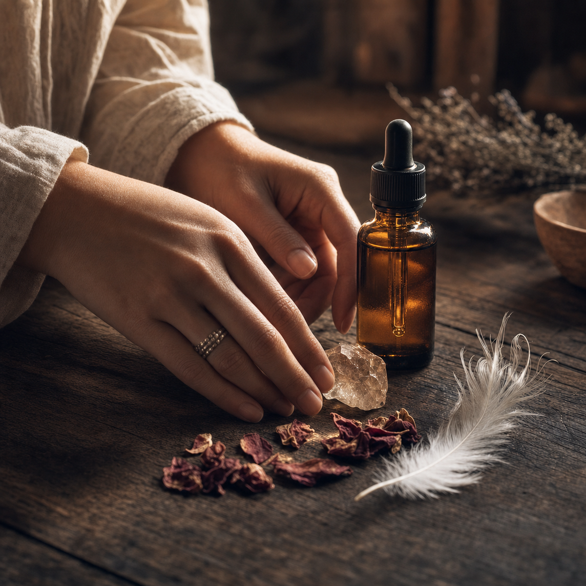 Elemental Ritual Pairing: How to Match Your Element to Products and Practices — practice illustration