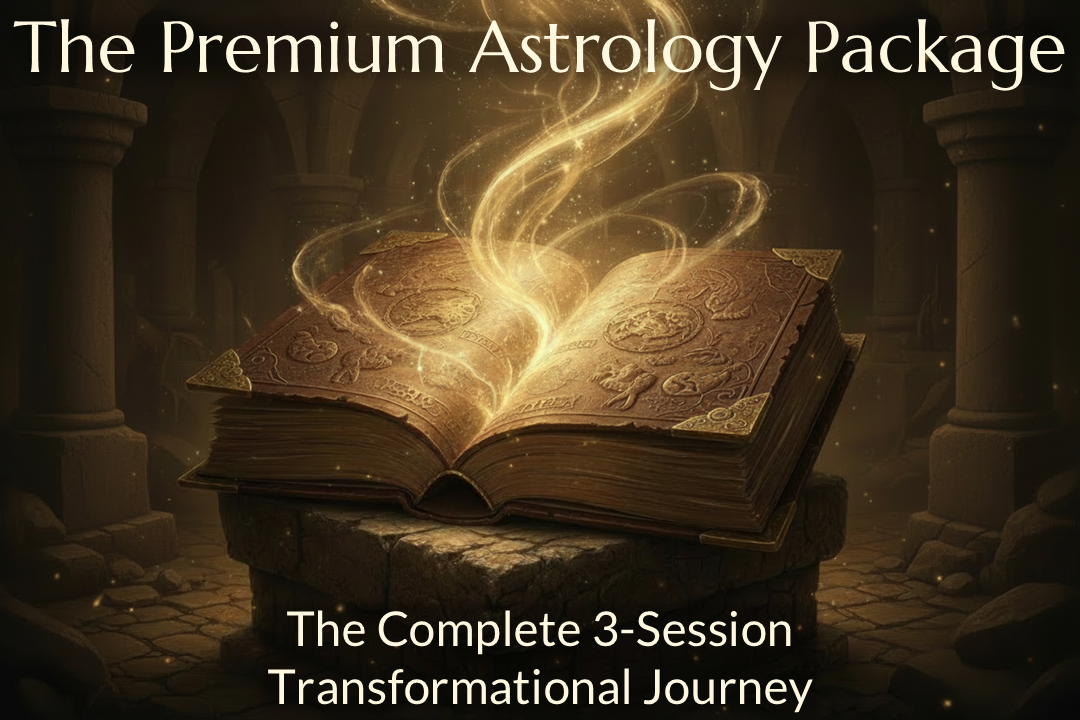 Premium Astrology Package – Complete 3-Session Transformational Journey