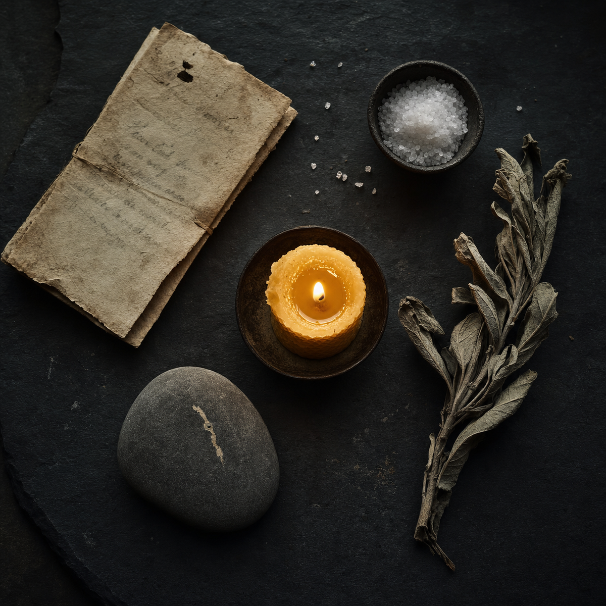 Rituals for Transition: How to Mark Beginnings and Endings — practice illustration
