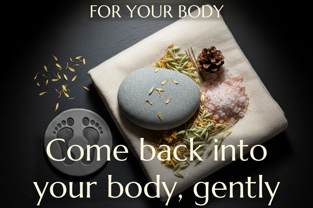 The Somatic Grounding Soak | Earth Element