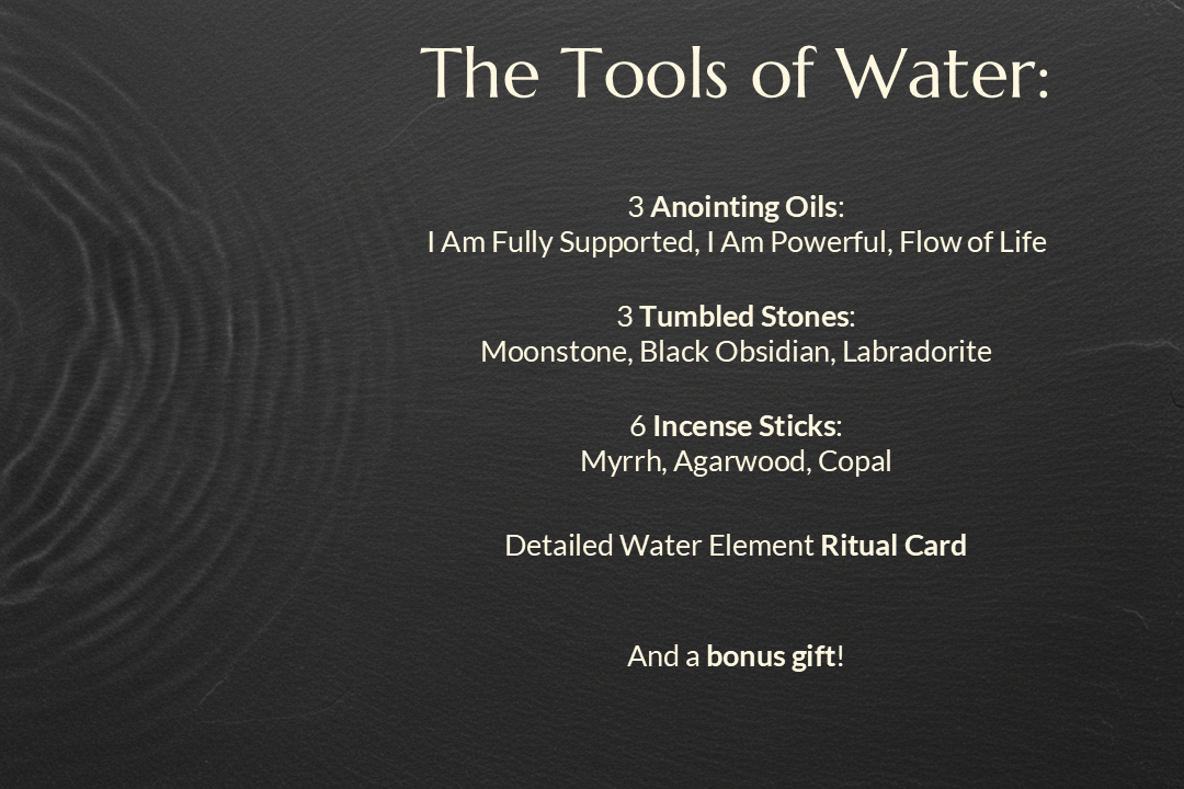 The Water Element Ritual Kit