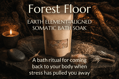 Forest Floor Elemental Bath Soak | Earth Element