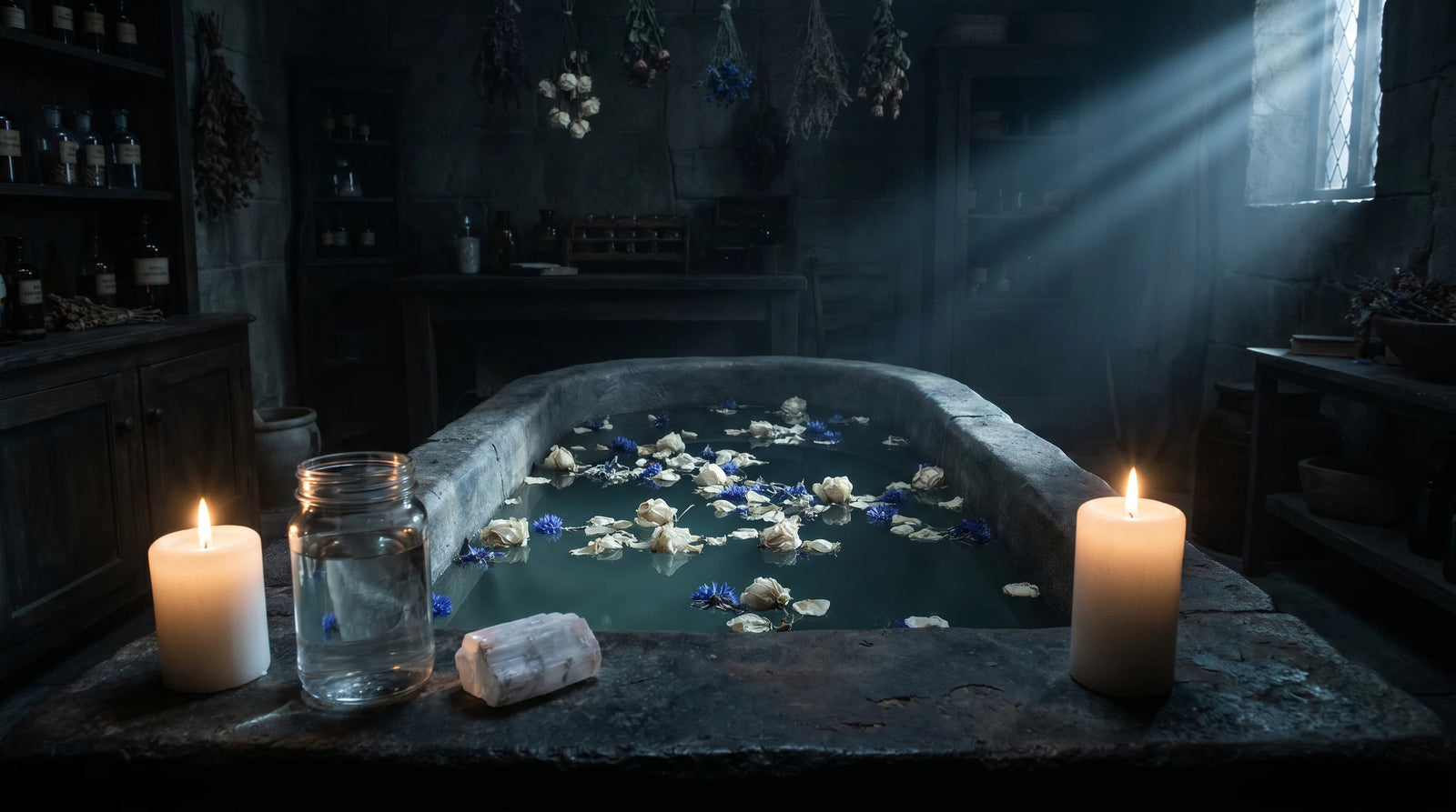 Moon Bath Ritual: Full Moon and New Moon Soaking — LWA Ritual Library