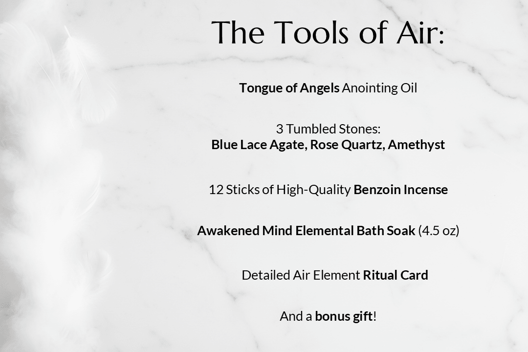 The Air Element Ritual Kit